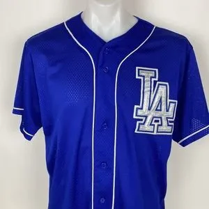 90's USA製 LA Dodgers ユニフォーム　majestic MLB Los Angeles Dodgers MLB Majestic Vintage 90s Baseball Jersey